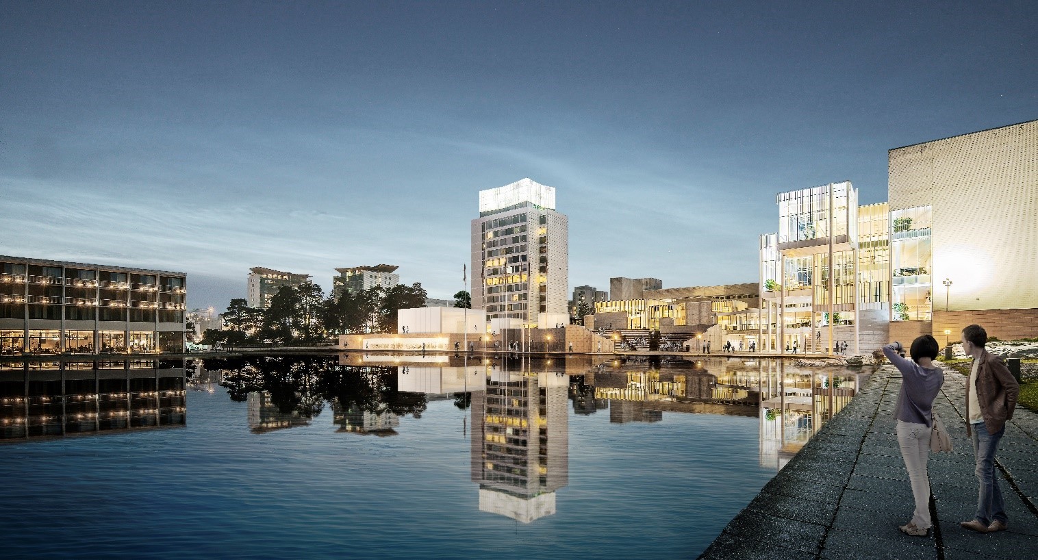 Tapiola Cultural Centre And Cultural Square