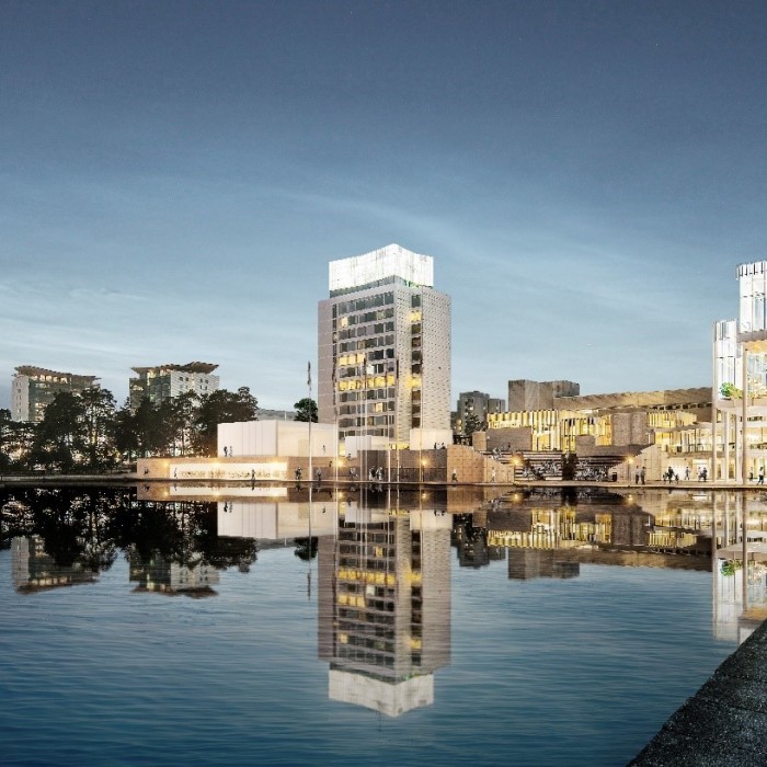 Tapiola Cultural Centre and Cultural Square