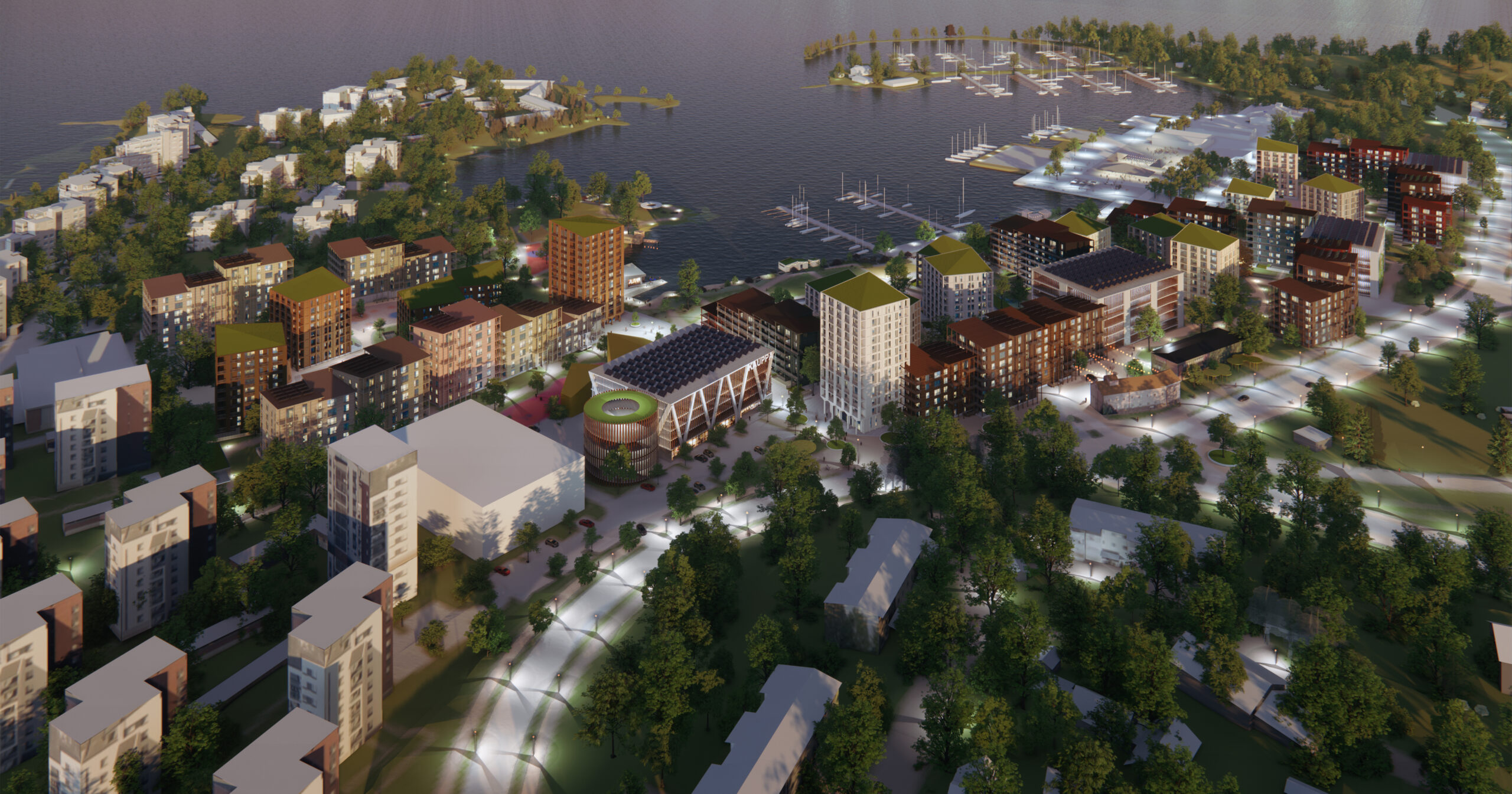 LPR Architects take third place in the Lahti Niemi lakefront architectural competition